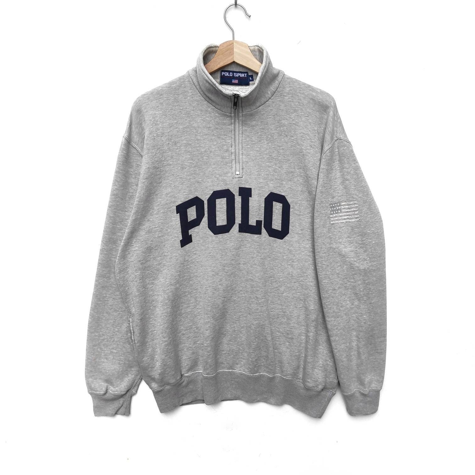 Vintage POLO SPORT Sweatshirt Sweater Pullover Jumper Hip Vintage POLO SPORT Sweatshirt Sweater Pullover Jumper Hip