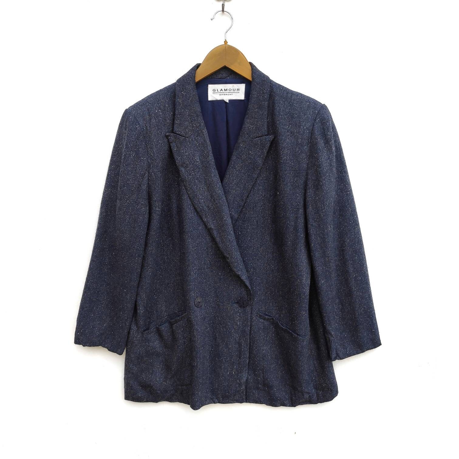 givenchy glamour vintage ピーコート　チェック　◎47 il_fullxfull.6652691635_7q34.jpg