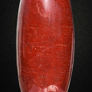 Red Jasper Crystal Lingam: Chakra Balance Spiritual Decor (405MM) image 4