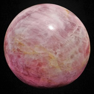 345mm Huge Pink Rose Quartz Sphere Massive Crystal Ball Chakra Balance Gemstone Ball image 7