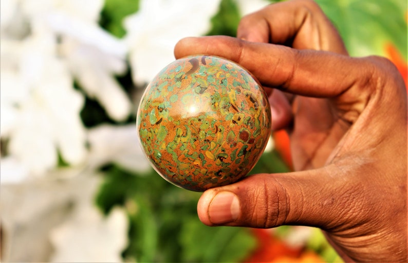 Natural A Quality 60MM Fossil Coral Jasper Azubilite Jasper Etsy