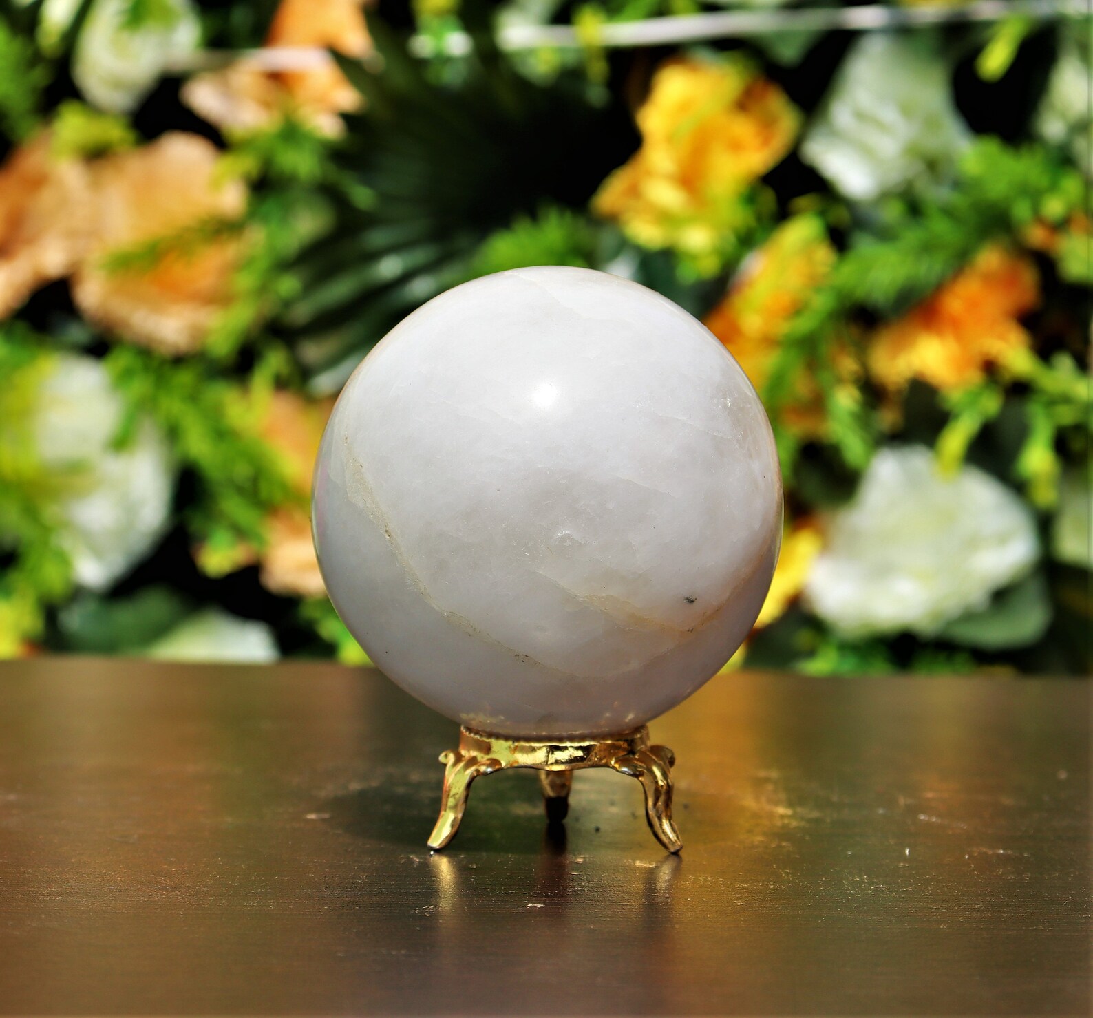 Small 75MM Natural White Jade Stone Healing Metaphysical Etsy