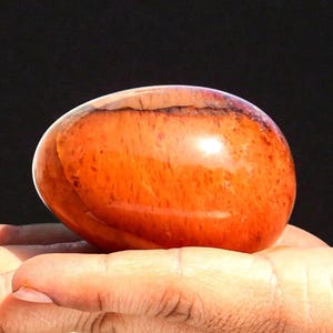Golden Healer Quartz Crystal Egg: Spiritual Meditation Gemstone 60MM image 5