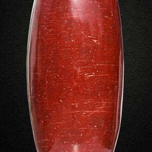Red Jasper Crystal Lingam: Chakra Balance Spiritual Decor (405MM) image 9