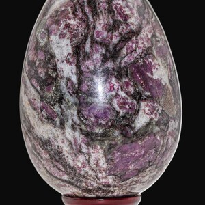 Pink Rubellite Tourmaline Crystal Egg: Chakra Healing Decor (160MM/65MM) 160x115MM 2960Gr