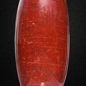 Red Jasper Crystal Lingam: Chakra Balance Spiritual Decor (405MM) image 10