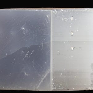 Natural White Selenite Cube - High Vibration Charging Stone Crystal Cleansing & Meditation - 60MM Polished Square image 3