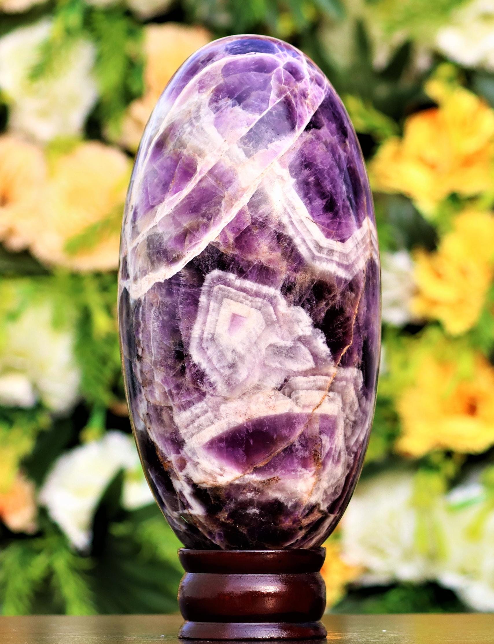 Large Chevron Amethyst Linghams Large Chevron Amethyst Linghams