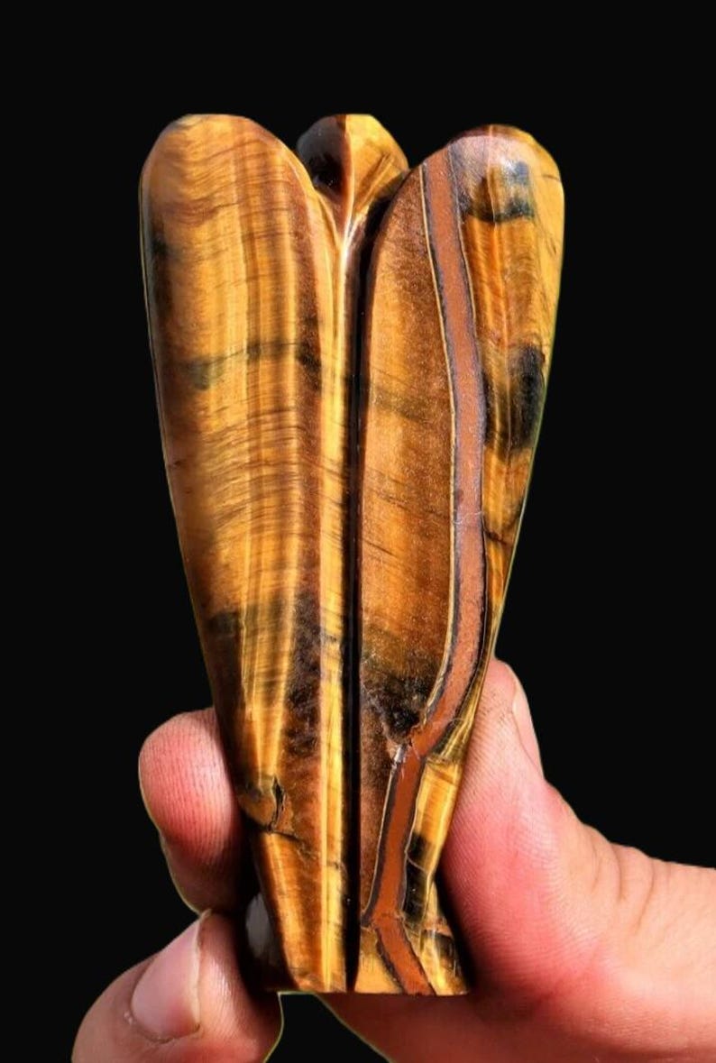 Ange oeil de tigre : cristal d'équilibrage des chakras, décoration spirituelle pour la maison image 5