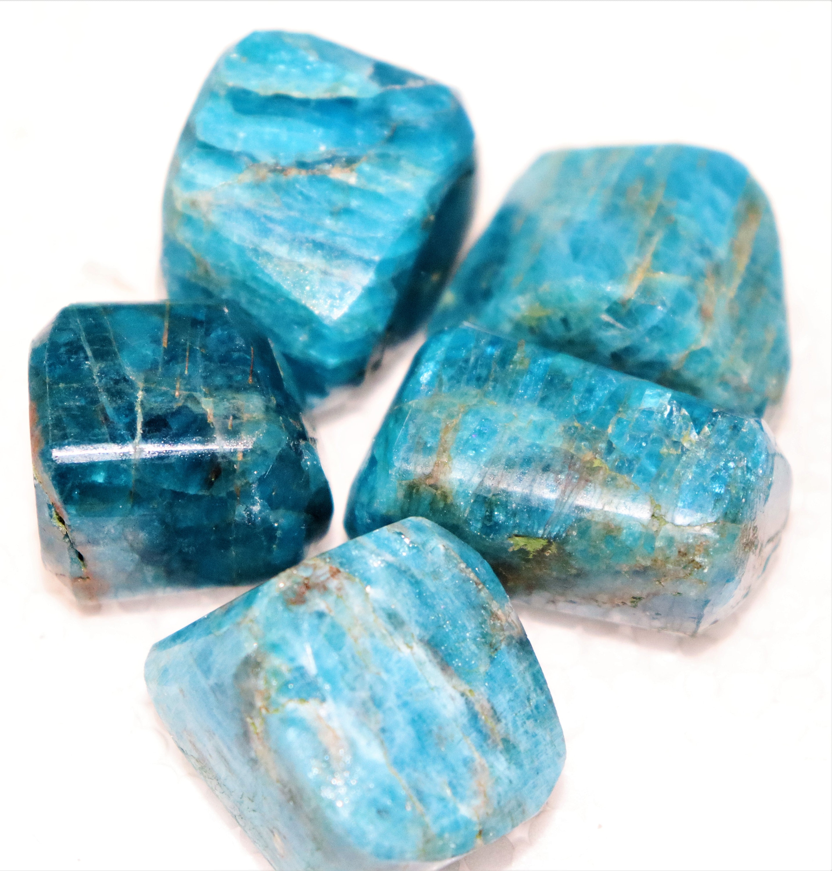 100 Gr Natural Blue Apatite Stone Healing Power Reiki Aura | Etsy