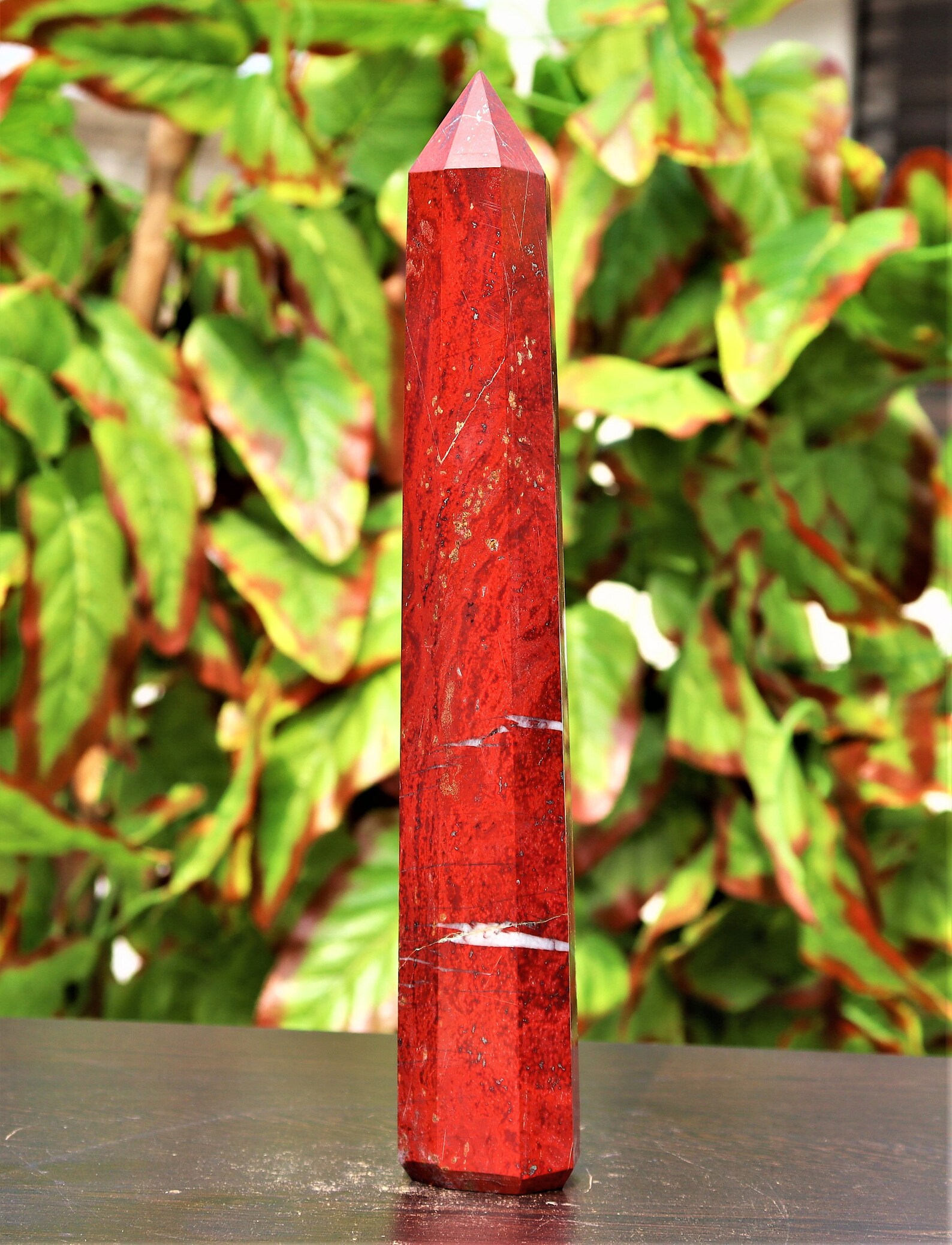 Large 270MM Red Jasper Stone Chakra Healing Metaphysical Etsy