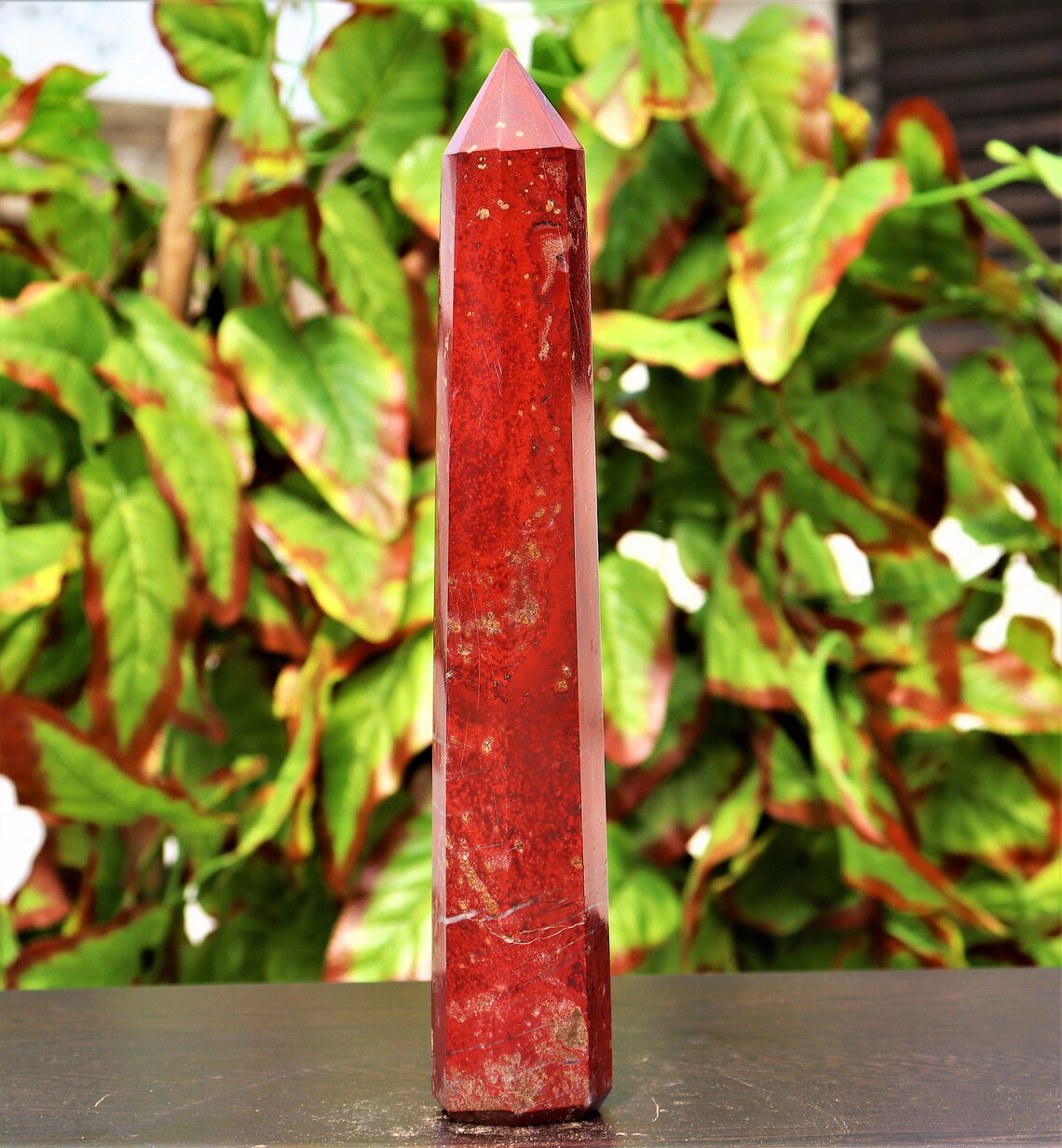 Large 270MM Red Jasper Stone Chakra Healing Metaphysical Etsy