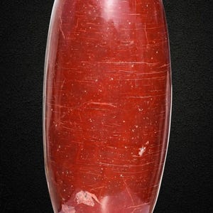 Red Jasper Crystal Lingam: Chakra Balance Spiritual Decor (405MM) image 5