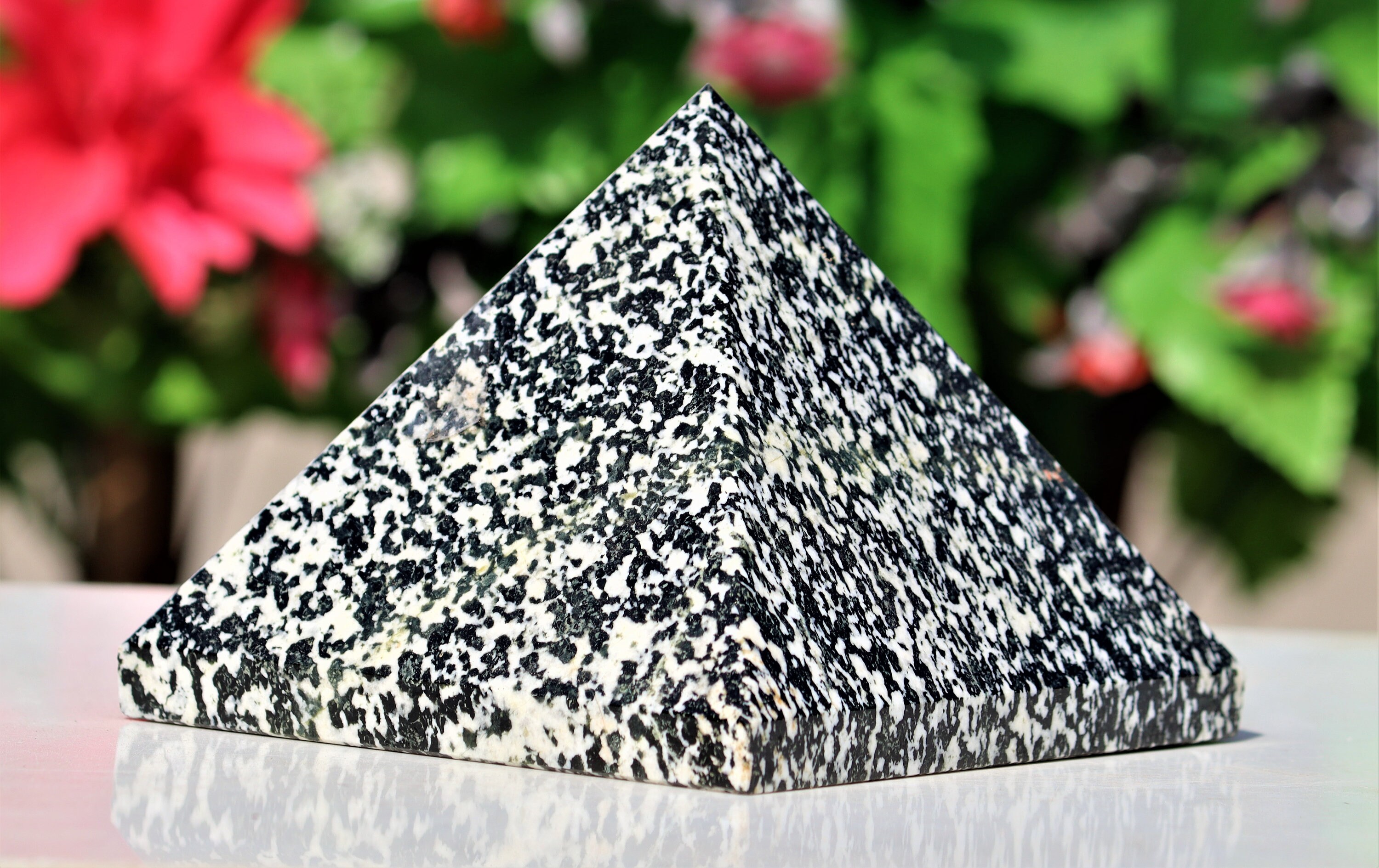 Huge 130MM Natural Black Zebra Jasper Stone Chakra Healing Etsy