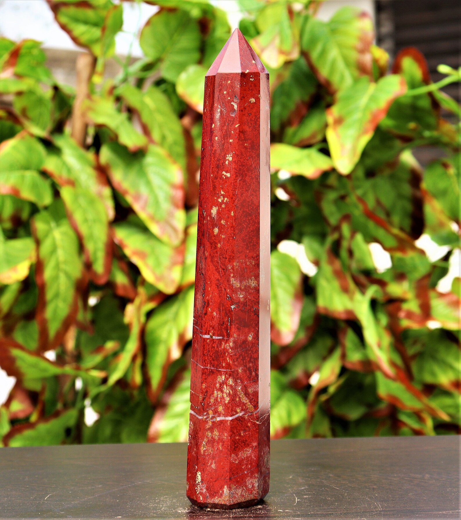 Large 270MM Red Jasper Stone Chakra Healing Metaphysical Etsy