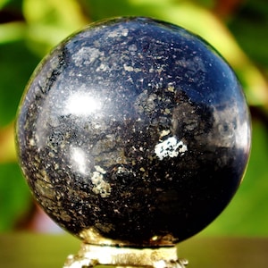 70MM Coppernite Sphere: Chakra Balancing Meditation Crystal