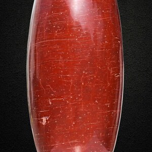 Red Jasper Crystal Lingam: Chakra Balance Spiritual Decor (405MM) image 8