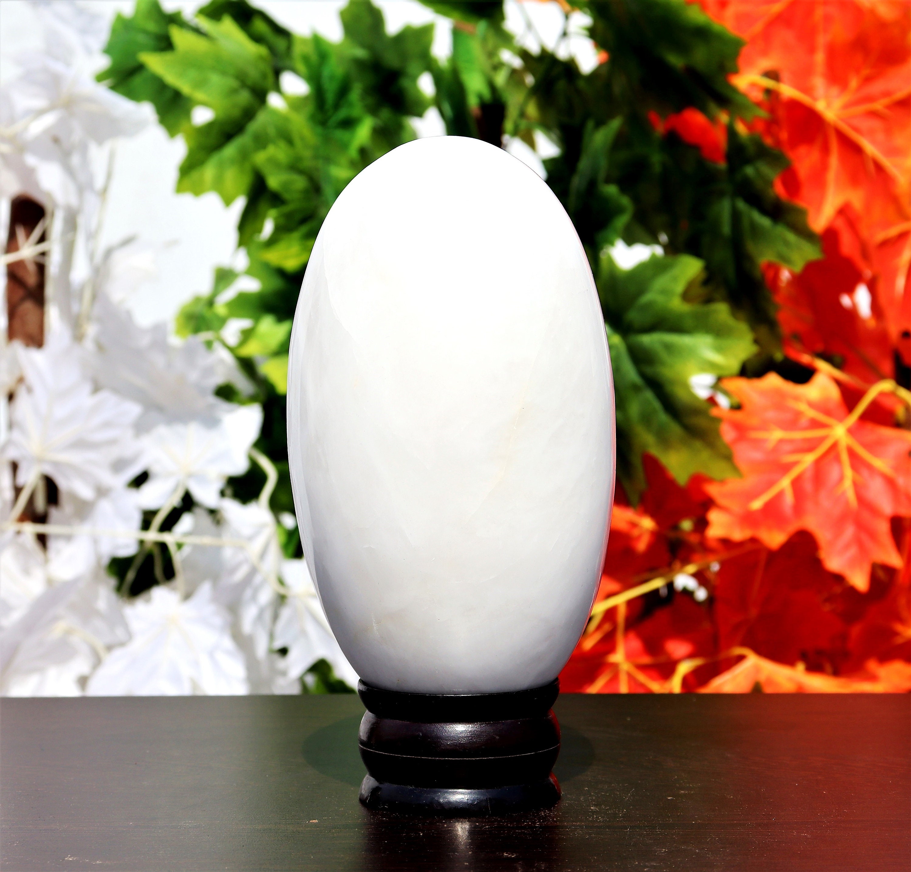 Large 170MM 17CM Natural White Jade Stone Rock And Minerals | Etsy