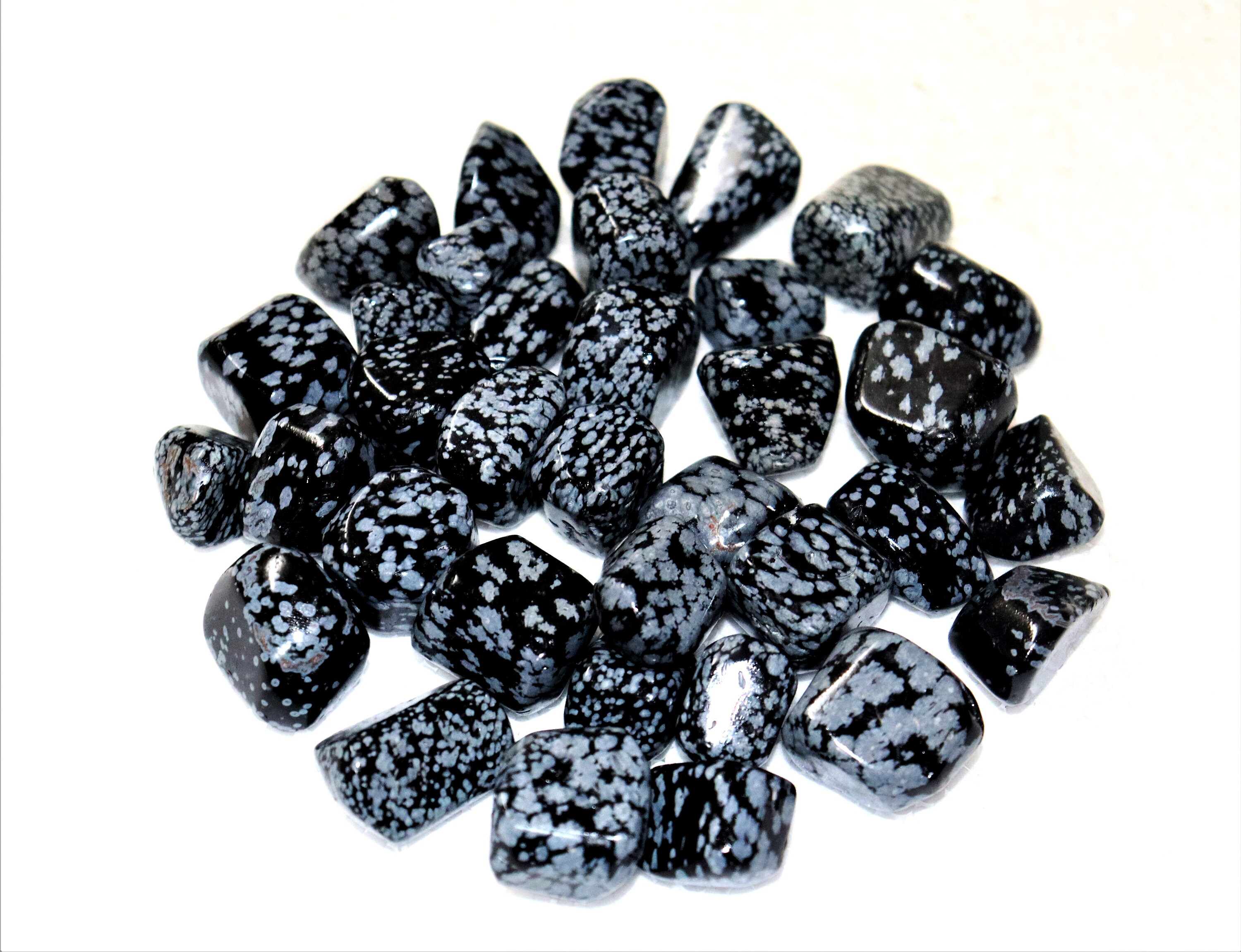 Rare Natural Black Snowflake Jasper Snowflake Obsidian Stone Etsy