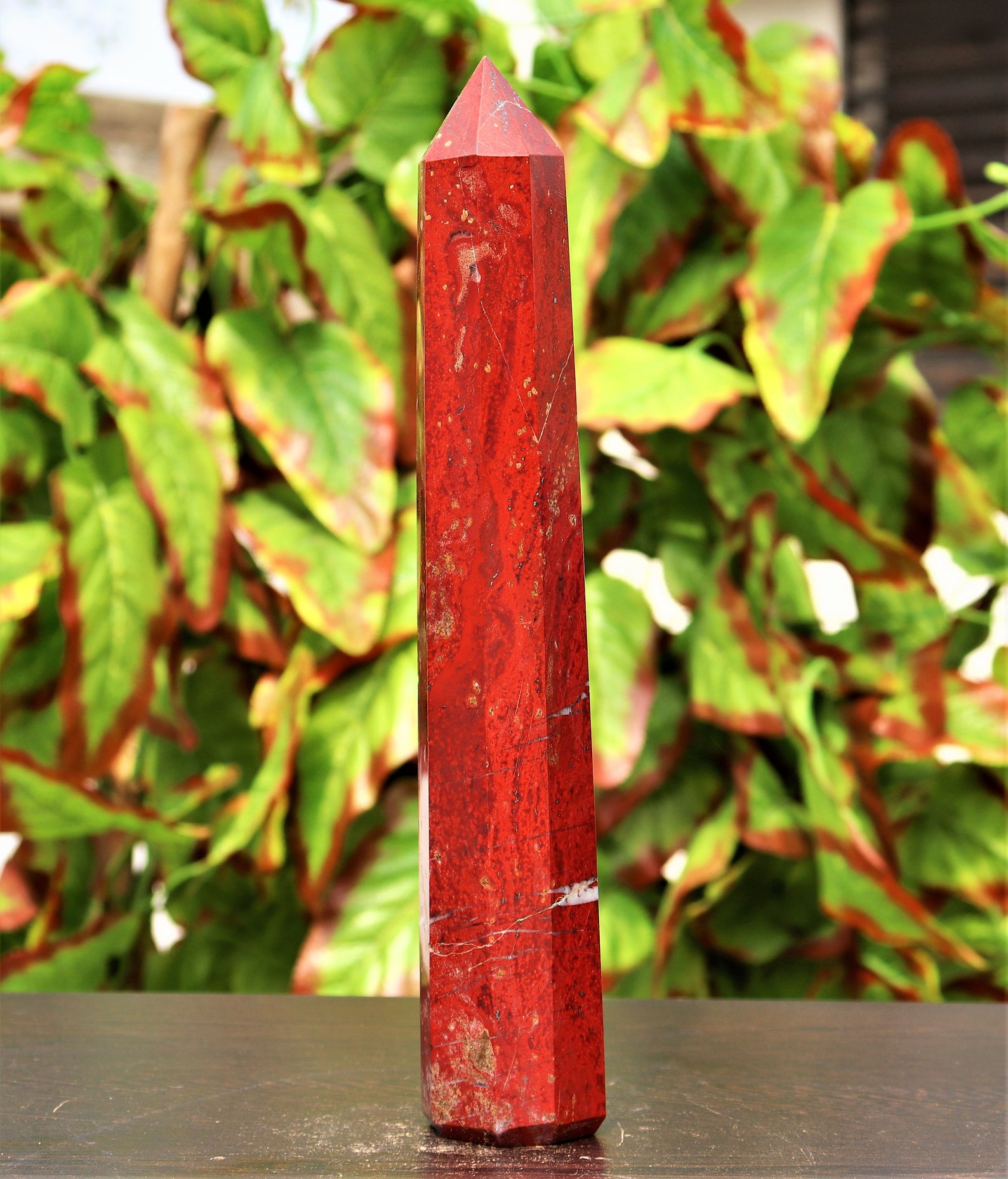 Large 270MM Red Jasper Stone Chakra Healing Metaphysical Etsy