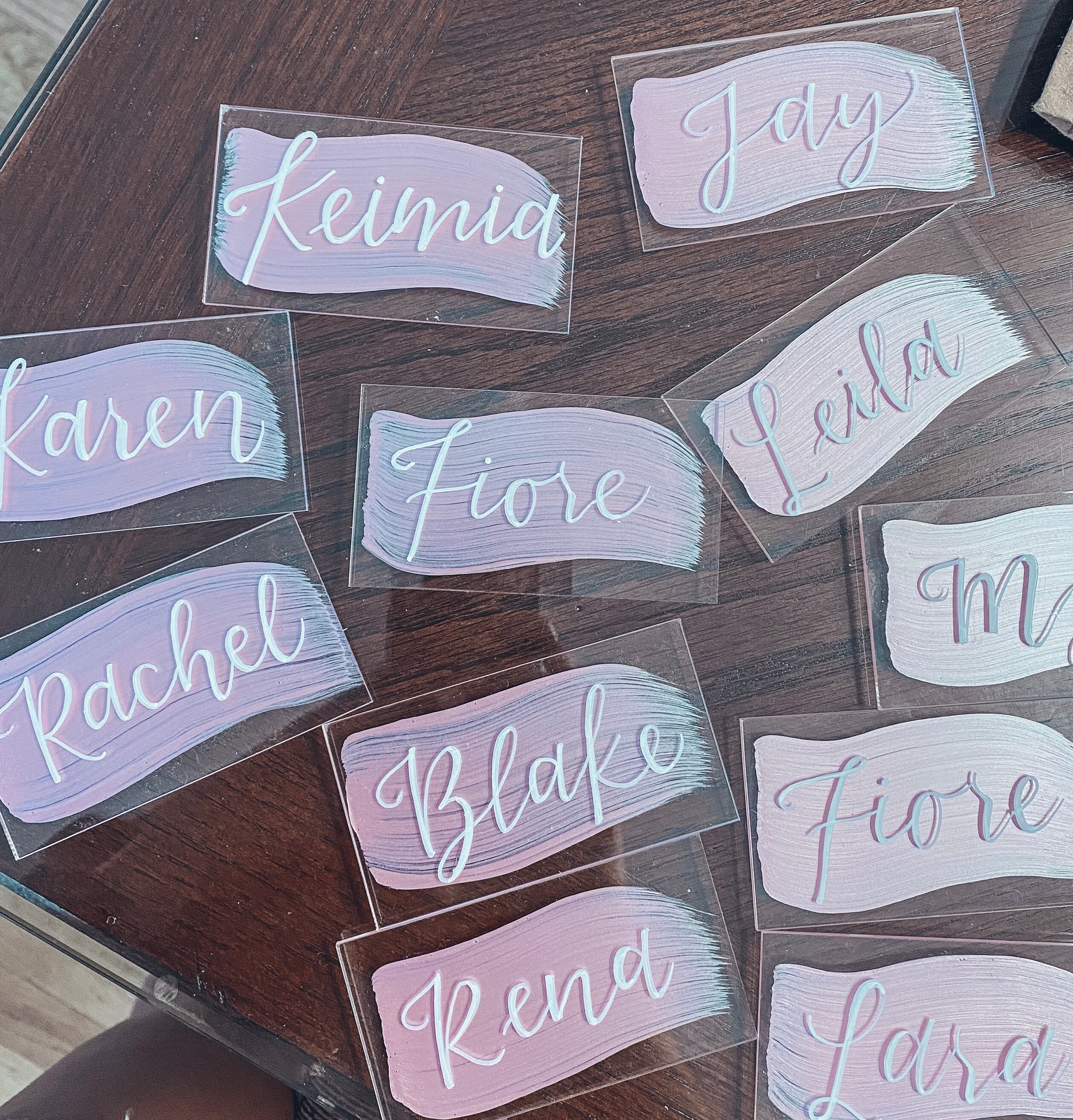 Custom Place Cards Etsy