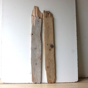 Drijfhout Drijfhout 2 XL Planken Tuindecoratie Terrarium Upcycling DIY Vintage Pasen Design Plank 95 cm - 102 cm lang