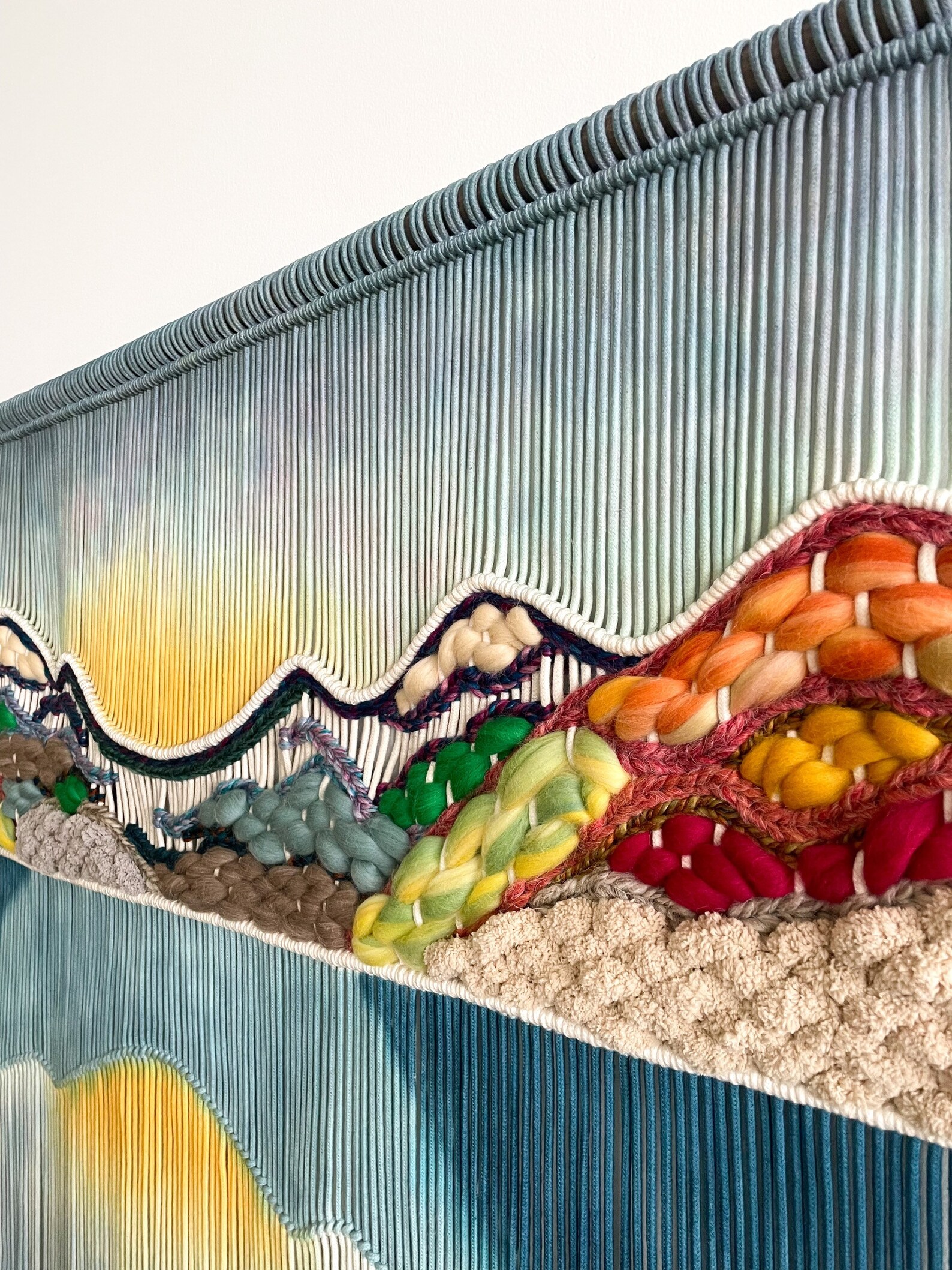 Tranquility Wall Decor Wall Art Decor Wall Hanging Macrame Etsy