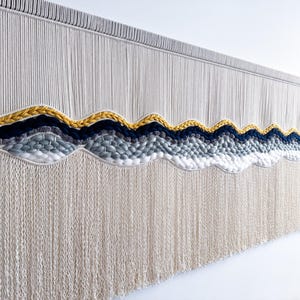 Hope X Large Woven Macrame Wall Hanging, Boho Fiber Art Tapestry, Fiber Art headboard, Woven wallhanging, Farmhouse Art Decor