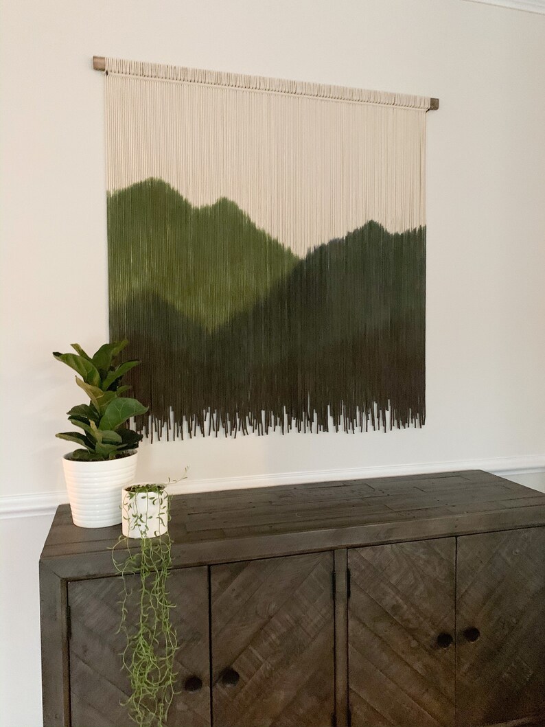 Mountain Pass XL Wall Hanging Wall Tapestry Mountain Art Etsy