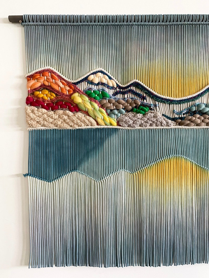 Tranquility Wall Decor Wall Art Decor Wall Hanging Macrame Etsy