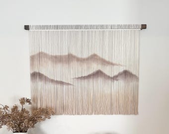 Gipfelstürmer: Handgefärbtes Naturgarn