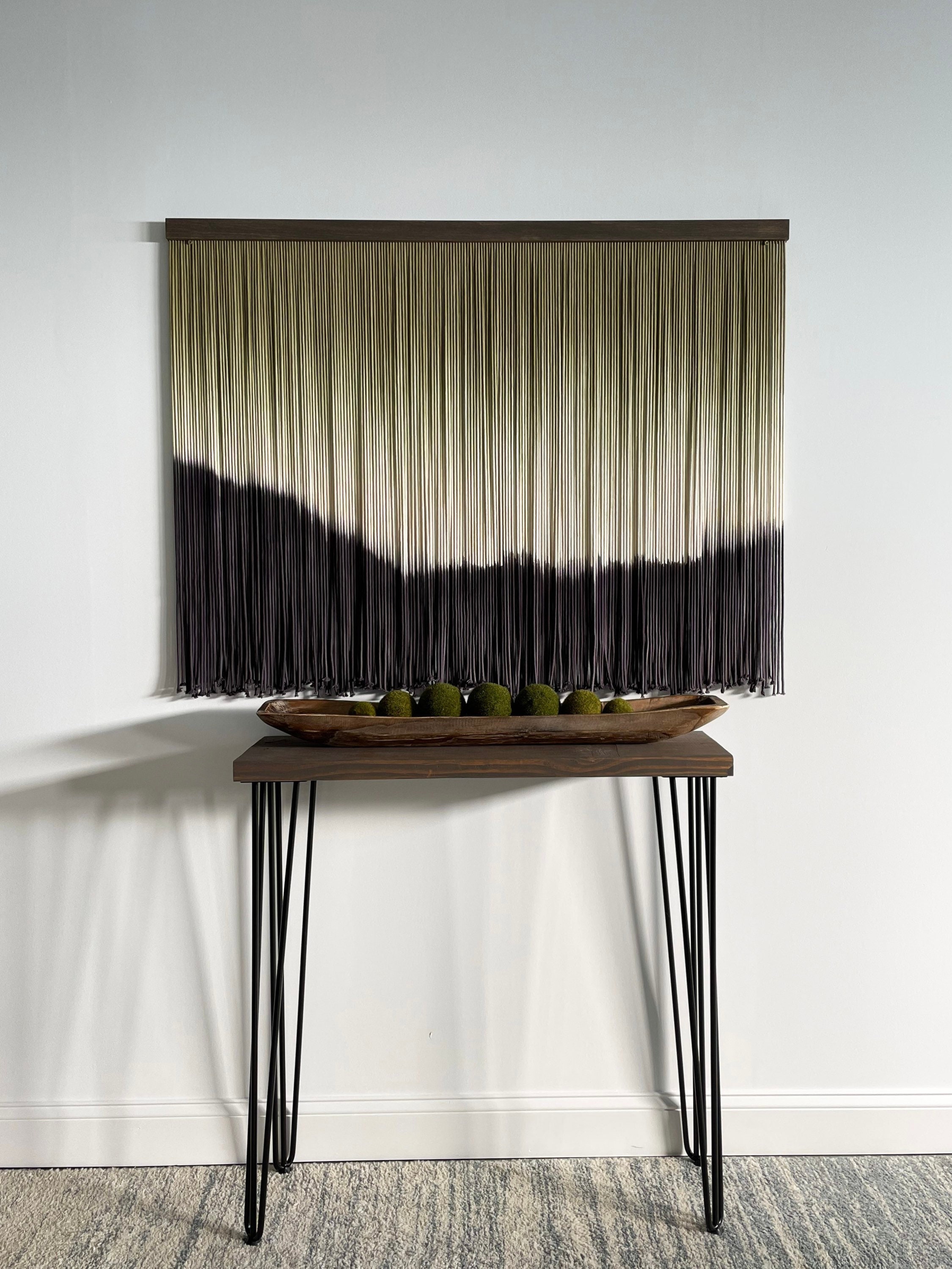 Dip dye fiber art hotsell