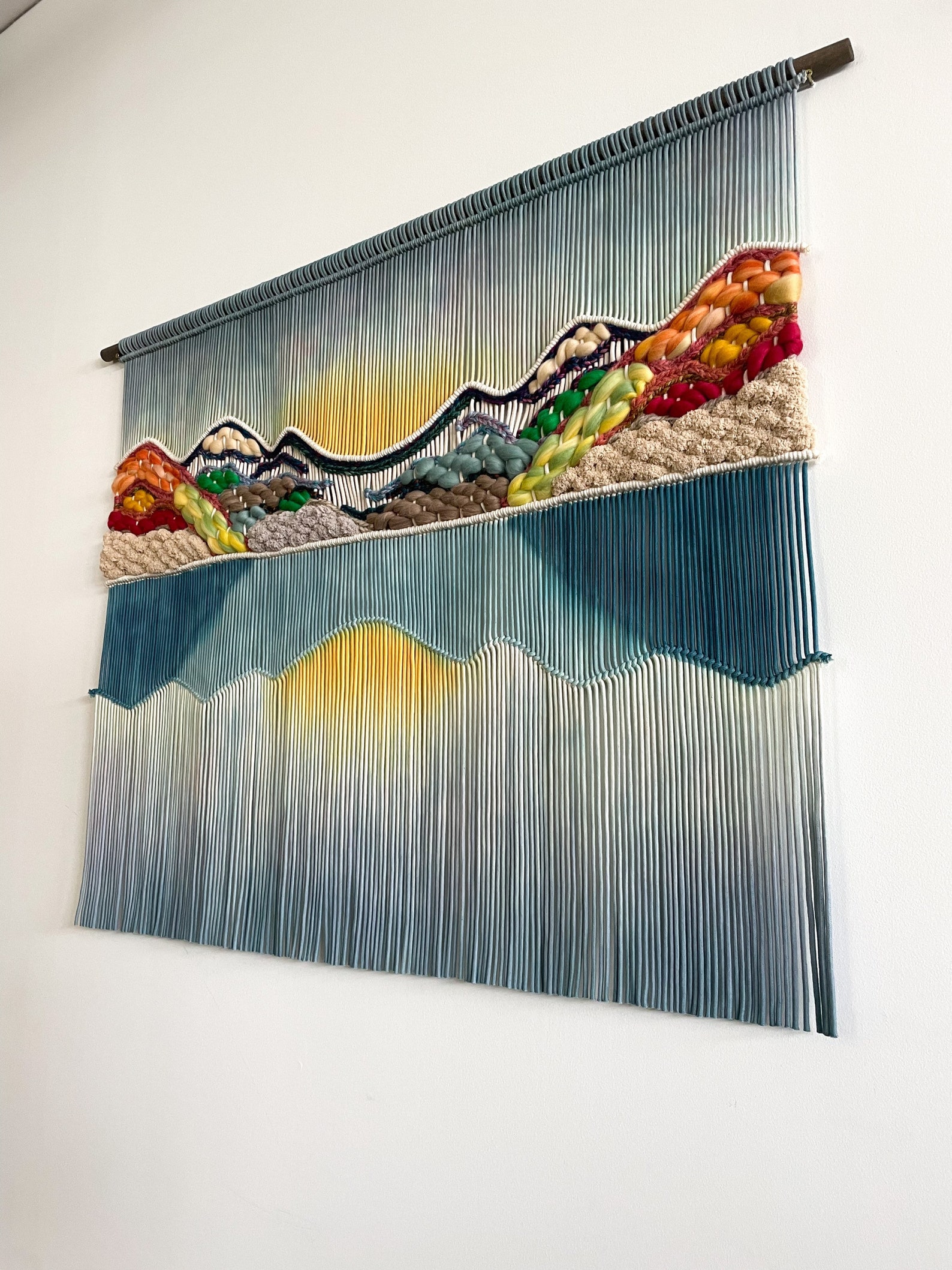 Tranquility Wall Decor Wall Art Decor Wall Hanging Macrame Etsy