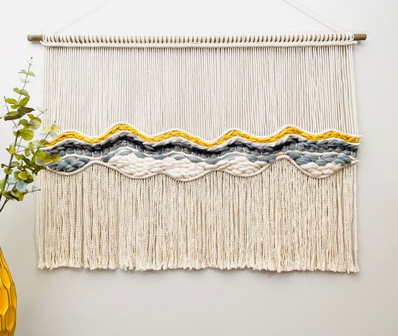 macrame plant hangermacrame wall hangingmacraweavetapestry