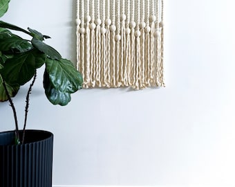 Rhythm, Wall Decor, wall art decor, wall hanging, macrame wall hanging, fiber art, yarn wall hanging, boho home decor, woven wall hanging