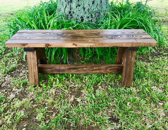 Handmade Wooden Bench rustic Bench farmhouse Bench entryway Bench