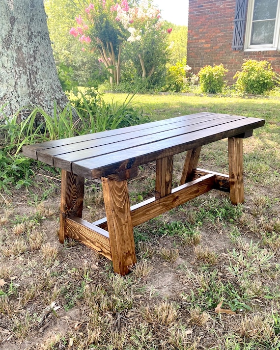 Farmhouse clearance rustic bench