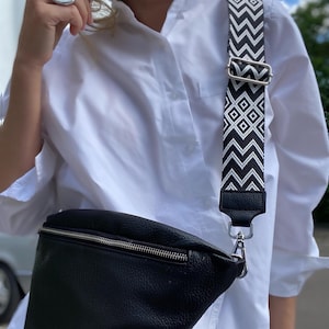 JOSI Umhängetasche Tasche Ledertasche Großbody Große 2 Gürtel inklusive Großbodybag Bag Leder Handtasche