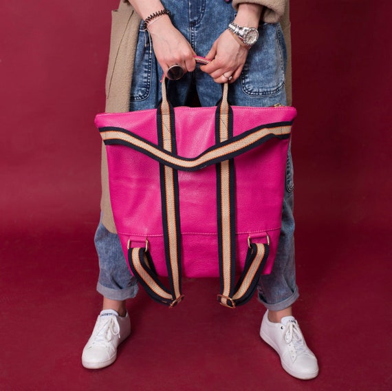 JASPER bolso de cuero bolso pa alera de cuero mochila de cuero