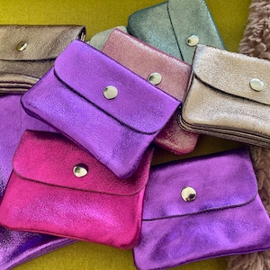 FELI S wallet bag leather small minimalist various colors