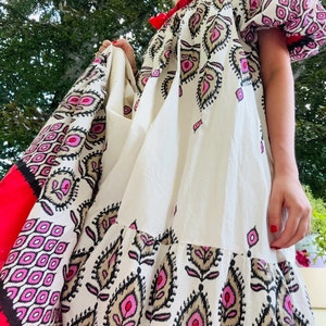 Super stylish dress maxi dress spring dress summer dress airy & feminine One Size 34 36 38 40 42
