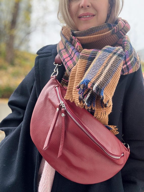 Sling bag with scarf new arrivals