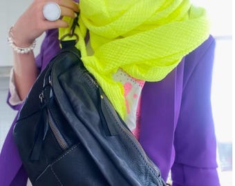 VOLKI Bag Großbody Umhängetasche Tasche Ledertasche Luxus Leder super soft  Grossbodybag Großbody stylisch Halfmoon Bag moon Personalisiert