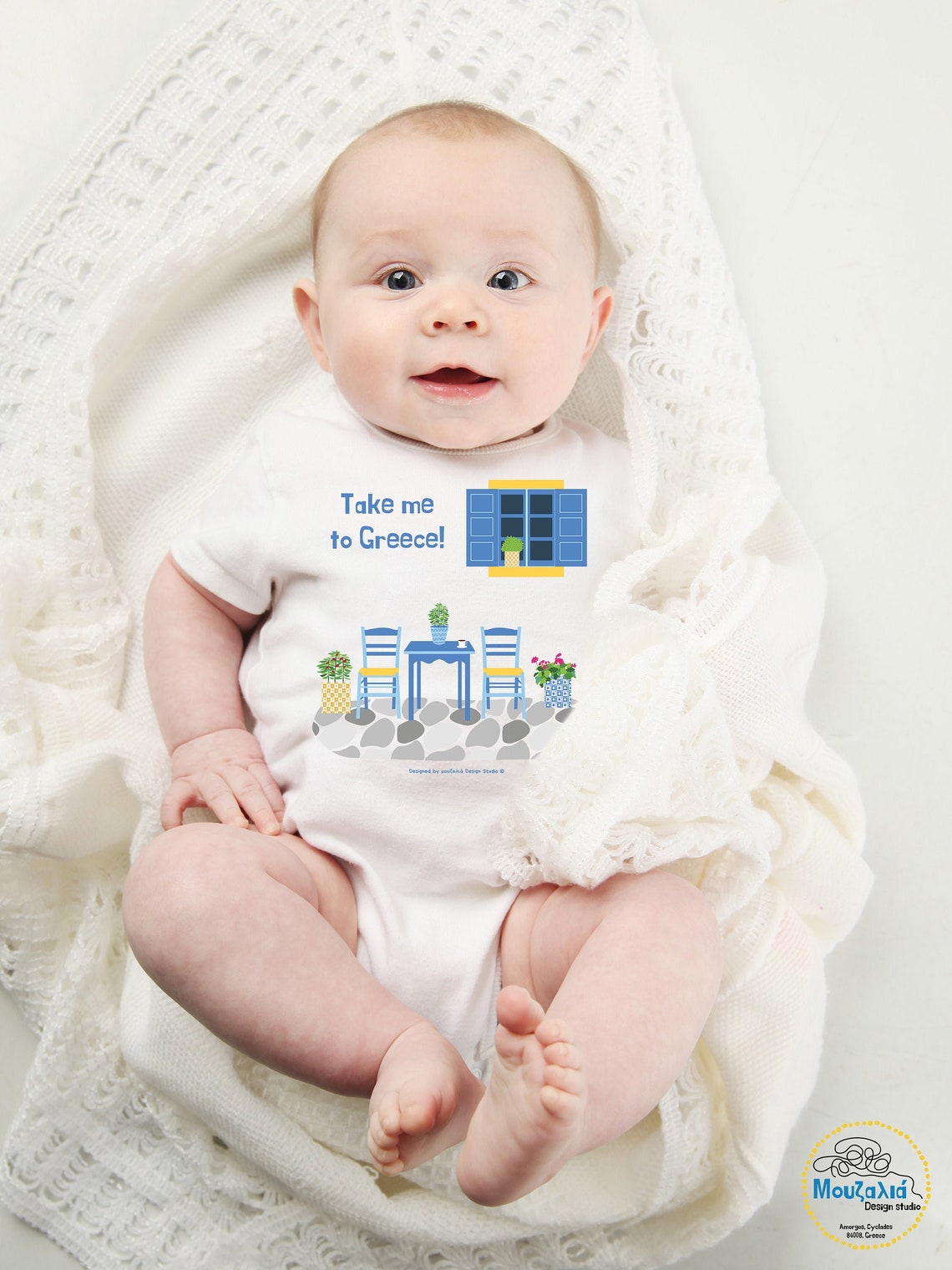 Greek Baby Onesies Travel Baby Clothes Greece Baby Infant Etsy