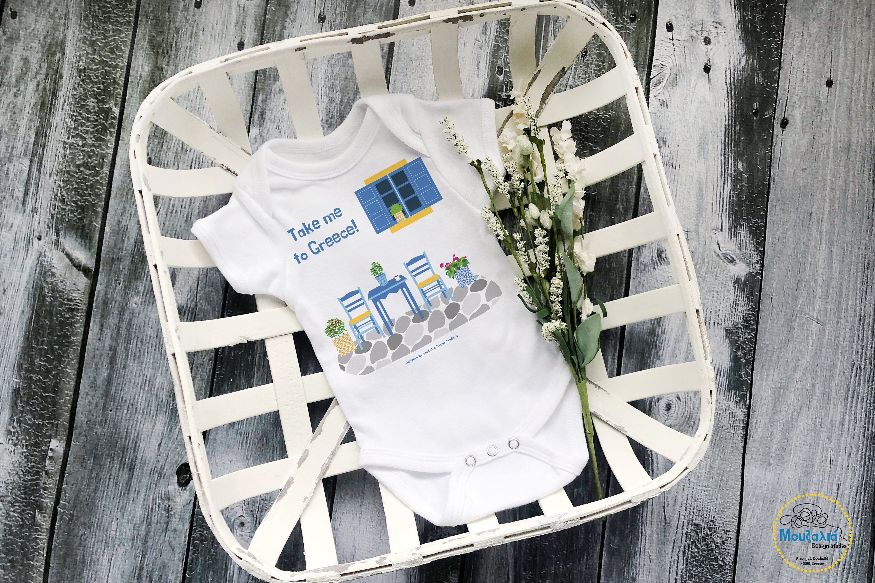 Greek Baby Onesies Travel Baby Clothes Greece Baby Infant Etsy UK