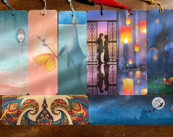 Set of 3 bookmarks of your choice from entire shop