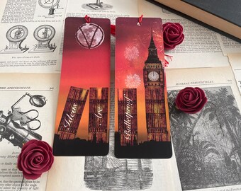 V for Vendetta inspired bookmark
