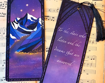 Velaris bookmark, A Court Of Mist And Fury