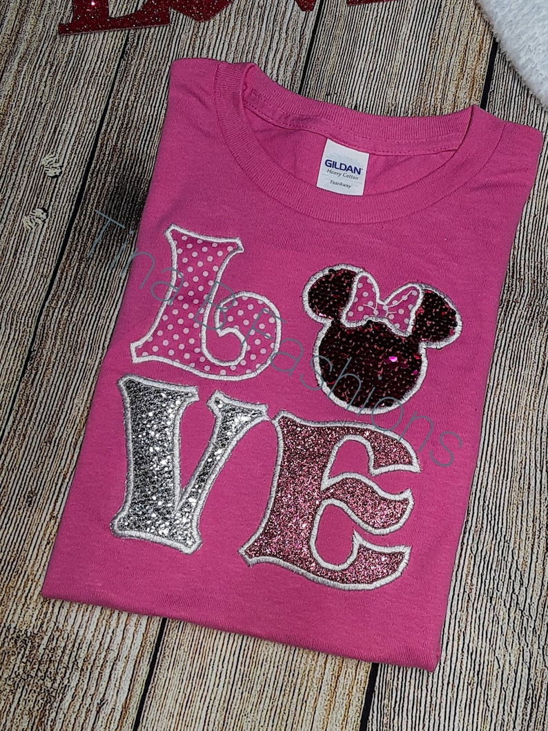 LOVE Valentine/'s; Embroidered Shirt; Valentine/'s Day embroidered Shirt Embriodered Applique Shirt