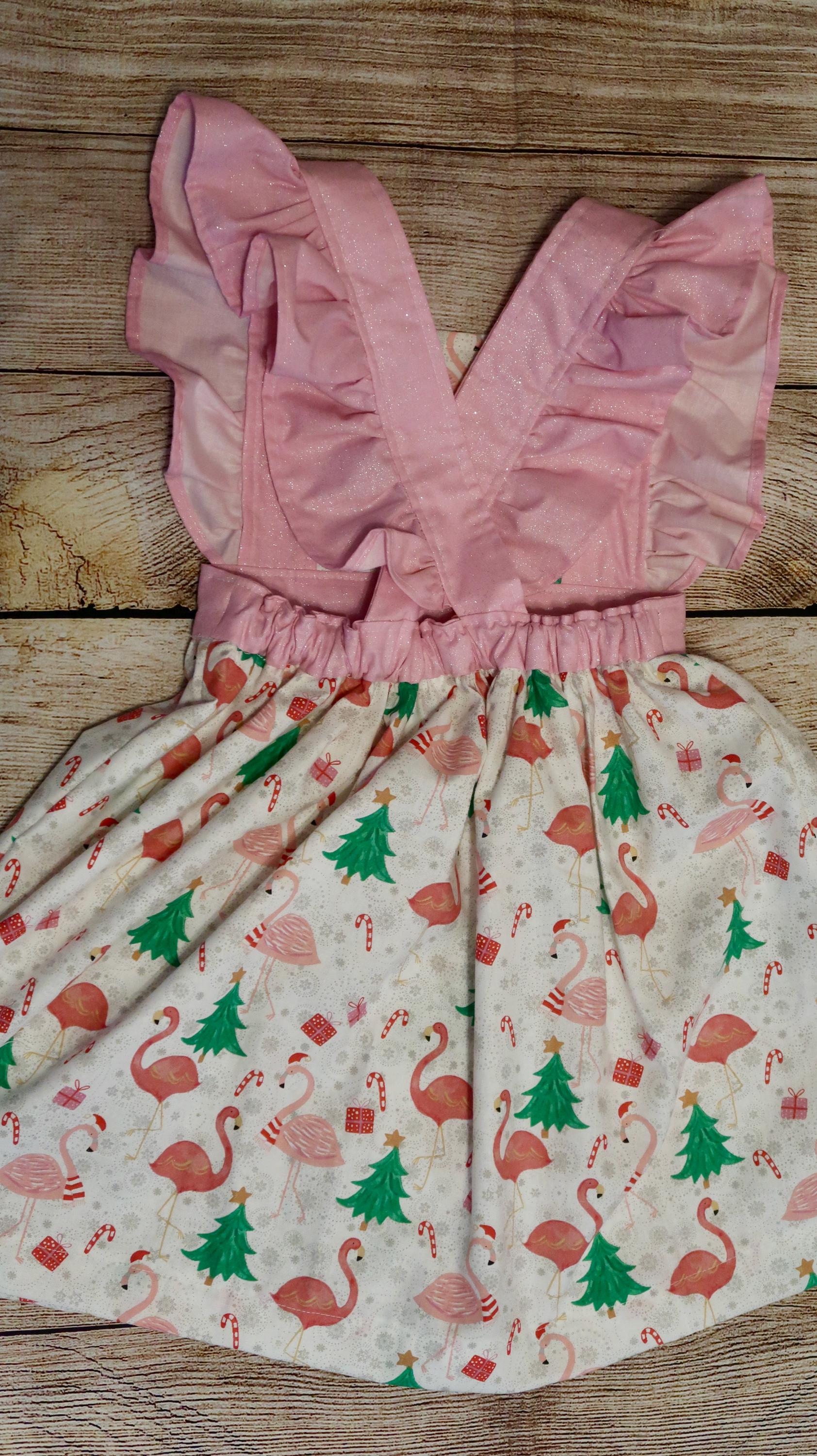 flamingo christmas dress Flamingo Christmas Dress